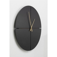 Horloge murale circulaire mécanique en bois de 12 pouces, style Art Déco antique, avec logo personnalisable, affichage à aiguilles simple, cadeau d'affaires décoratif