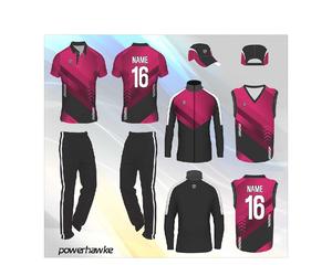 เสื้อยืดคอปกคริกเก็ต,กางเกงคริกเก็ตออกแบบใหม่พร้อมโลโก้ที่กำหนดเองชื่อทีมมีให้เลือกหลายสี - Product Image 1