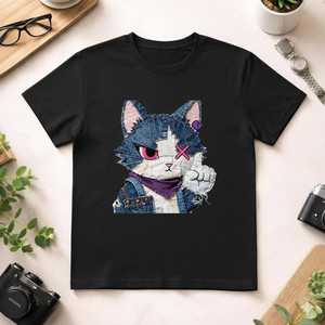 T-Shirt Unisex di Alta Qualità 100% Cotone 210GSM con Design Casual Stampato a Schermo - Product Image 1