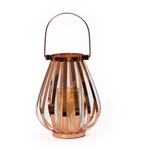 <b>Large</b> 14x14x52 cm Wooden Frame <b>Candle</b> <b>Lantern</b> with Glass Pit for Home Decoration and Weddings Christmas Decor - Product Image 2