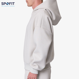 Custom Design Winter 100% Cotton Fleece Oversized Casual Unisex Drop Shoulder <b>Hoodies</b>-Pakistan Suppliers Made <b>for</b> <b>Men</b> - Product Image 3