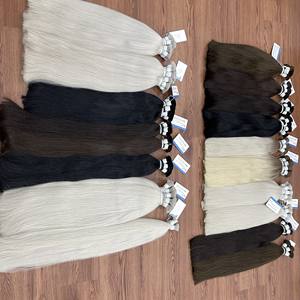 Cabello a granel de color de calidad superior 100% Extensiones de cabello humano vietnamita Cabello humano a granel sin enredos sedosos - Product Image 6