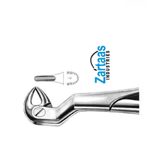 Pince d'extraction en acier inoxydable de haute qualité ROUTURIER molaires inférieures et sagesse gauche fig 212 exportateurs et fabricant - Product Image 4