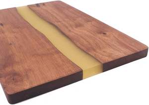Nouveau design de planches à découper en résine époxy noyer planche à découper en bois d'olivier vente en gros pour cuisine hôtel restaurant au prix le moins cher - Product Image 6