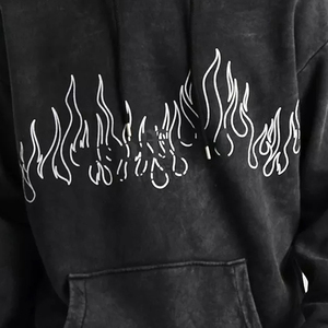 เสื้อฮู้ดผู้ชายแบบมีฮู้ดสำหรับผู้ชายเสื้อมีฮู้ดลำลองโลโก้ออกแบบได้ตามต้องการน้ำหนักเบา - Product Image 6