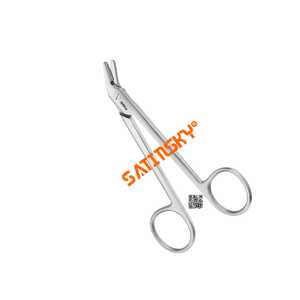 Tijeras para Lister neuroquirúrgicas, instrumentos de microcirugía de 9 CM, acero inoxidable AISI 420, Manual CE certificado Clase III de buena reputación - Product Image 3