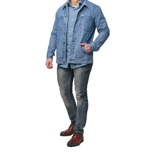 Meilleures ventes Vestes en jean confortables et respirantes/Vestes en jean vintage lavées de haute qualité pour hommes - Product Image 2
