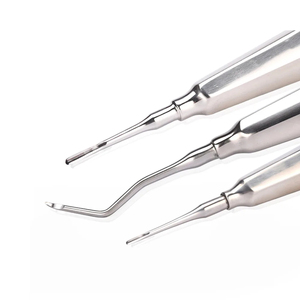 Nouveauté Élévateurs radiculaires dentaires personnalisables en acier inoxydable de haute qualité, légers, instruments dentaires manuels, puissance chirurgicale - Product Image 2
