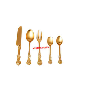 Cubiertos de metal de calidad superior cubiertos de diseñador hechos a mano Clásicos elegantes al por mayor nuevos cubiertos de metal - Product Image 4