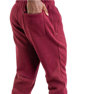 Nueva moda logotipo personalizado superventas 100% algodón ropa deportiva pantalones de secado rápido pantalones de hombre, rectos, rayas curvas - Product Image 4