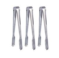 Pinzas para Hielo de Acero Inoxidable con Dientes para Decoración de Fiestas y Bares, Ecológicas, Certificadas por la CE, Tamaño Personalizable