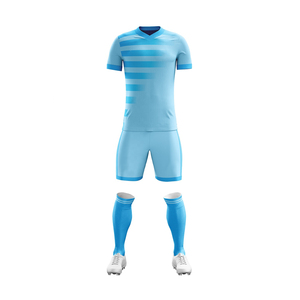 High Quality Top Selling Breathable Short Sleeve Summer Soccer Uniform <b>Light</b> Weight Made in 100% Polyester for Adult - Product Image 4