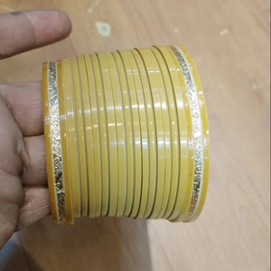 Ensemble de Chuda de mariée en résine avec nom personnalisé Ensemble de Chuda en résine élégant pour la cérémonie de fiançailles Ensemble de Chuda en résine fait main - Product Image 1