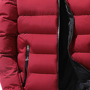 Chaqueta acolchada ligera de alta calidad para hombre Cuello alto de tendencia superior con logotipo frontal Diseño más demandado a bajo precio - Product Image 6