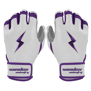 ถุงมือตีหนัง Cabretta ระดับพรีเมี่ยมชุดโครเมียมถุงมือเบสบอลข้อมือสั้น | โลโก้ที่กำหนดเองได้ตามต้องการ - Product Image 1