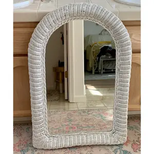Le dernier miroir fait main de corde torsadée de conception pour l'usage décoratif intérieur disponible à la forme et à la taille personnalisées - Product Image 4