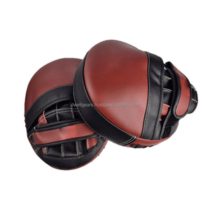 แผ่นซ้อมมวยหนังวัวแท้แบบกำหนดเอง & ถุงมือซ้อมมวย แผ่นซ้อมต่อยมวย อุปกรณ์ฝึกซ้อมในยิมที่สะดวกสบาย ใช้ได้ทุกฤดูกาล รับผลิตแบบ OEM แบรนด์ส่วนตัว - Product Image 1