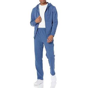 Sweat-shirts à capuche pour hommes en coton mélangé, fermeture éclair intégrale, logo personnalisé, vente en gros - Product Image 5