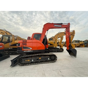Excavadora de cadenas usada Doosan DX80-9C de 8 toneladas con sistema hidráulico - Product Image 4