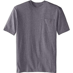 Camiseta de Jersey Transpirable para Hombre, Cuello Redondo, Color Sólido, Ropa al por Mayor para Exportación, Camiseta de Algodón de Corte Holgado para Hombre, Estilo Limpio y Sencillo - Product Image 6