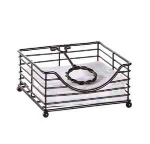 Servilletero de Metal clásico Diseño abierto Estilo de lujo moderno Respetuoso con el medio ambiente Durable Fácil recarga/Limpieza Opciones personalizables - Product Image 5