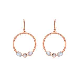 Vintage Design <b>Solid</b> 925 Sterling <b>Silver</b> Mixed Cut Shape Moonstone Gemstone Dainty Wedding Wear Fine Jewelry <b>Earrings</b> for Women - Product Image 5