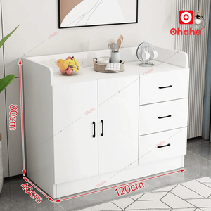 Armoire de cuisine multifonctionnelle Ohaha avec plusieurs portes - TB078 - Product Image 4