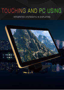 Usine 21.5 pouces 1920x1080 résolution étanche Win écran tactile capacitif cadre ouvert moniteur de bureau - Product Image 3