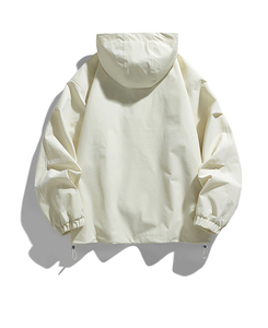 Chaqueta de Invierno Urbana de Moda al por Mayor, Chaqueta Acolchada Unisex de Alta Calidad con Capucha y Cuello Alto de Lona - Product Image 3