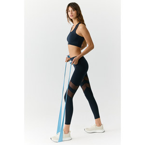 Urban Beat Larina Women's Tulle Detail Full Length <b>Leggings</b> - Product Image 1