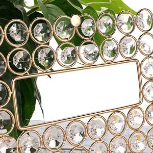 ที่สำคัญกล่องกระดาษทิชชูโลหะสำหรับตกแต่งโต๊ะ - Product Image 6