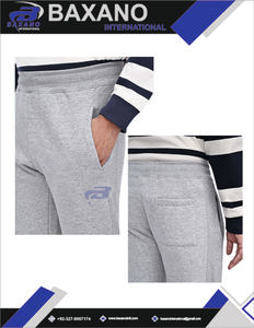 Pantalons de survêtement unisexes en molleton de coton, avec cordon de serrage, taille élastique, imperméables, coupe-vent, streetwear - Product Image 6