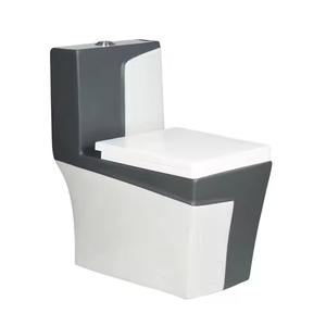 ถังเซรามิกเก็บอุปกรณ์สุขภัณฑ์ WC แบบชิ้นเดียวสำหรับโครงการห้องน้ำชุดตกแต่งอินเดีย - Product Image 5