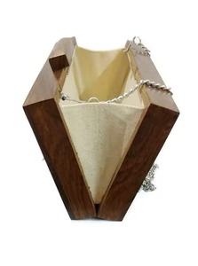 Bolso de mano de perlas de resina hecho a mano de lujo para mujer, bolso de perlas con asa superior, monedero para mujer, monedero nupcial al por mayor, bolsos de mano para mujer - Product Image 5