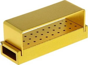 Bloque Porta Dantles de 30 Agujeros de Acero Inoxidable Anodizado Manualmente, Color Completo OEM - Product Image 5
