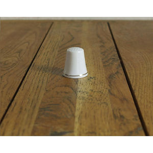 Objet Décoratif Dé à Coudre Moderne en Céramique Or 2.5 cm - Product Image 1