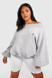 Último diseño nueva sudadera elegante de cuello ancho de algodón pesado para mujer sudadera transpirable de algodón orgánico para mujer - Product Image 2