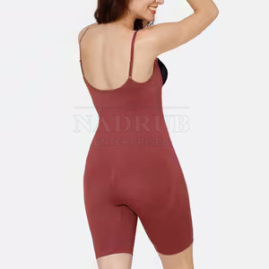 ชุดกระชับสัดส่วนขนาดพลัสไซส์ของผู้หญิงชุดกระชับสัดส่วนแบบบางสำหรับยกสะโพกกระชับหน้าท้องและระบายอากาศได้ดี - Product Image 5