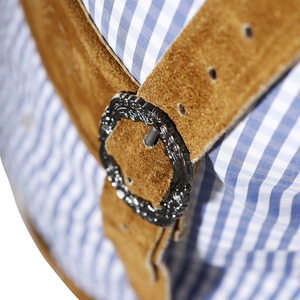 Vêtements bavarois nouveauté hommes écologique décontracté traditionnel Octoberfest Lederhosen Shorts personnalisé Unique - Product Image 2