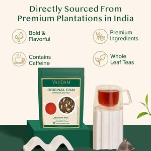 VAHDAM, India's Original Masala Chai <b>Tea</b> Loose Leaf (50 Cups/3.53oz) - Product Image 3