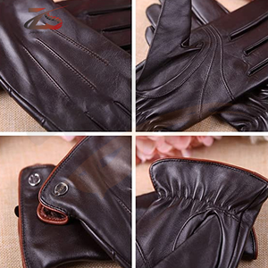 Guantes de cuero de invierno para hombre en Pakistán - Product Image 2