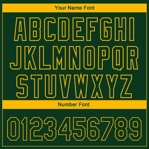 ชุดยูนิฟอร์มเบสบอลขายส่ง สีเขียวเข้ม เสื้อเบสบอลติดกระดุม พร้อมบริการพิมพ์ลายตามสั่ง - Product Image 5