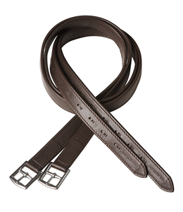 โกลนม้าหนังแท้สีดำพีวีซีสีแดงสำหรับขี่ม้าอุปกรณ์ขี่ม้าทำจากสเตนเลส - Product Image 4