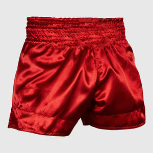 Nueva Llegada, Pantalones Cortos de Muay Thai de Color Sólido, Estilo Vintage, Alta Calidad, MOQ Bajo, Venta al Por Mayor, Ropa de Artes Marciales - Product Image 2