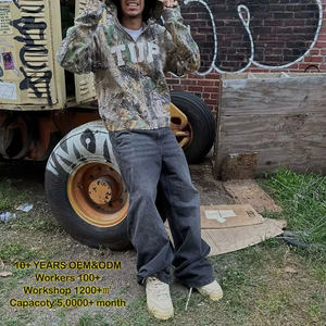 Sweat à capuche camouflage canard de qualité supérieure personnalisé 2024 Sweat à capuche camouflage tactique à feuilles Broderie de patch Fermeture éclair Veste camouflage Sweat à capuche de chasse pour hommes - Product Image 5