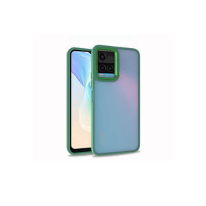 Coque de protection arrière fine en silicone JoieCreatif Flora Green à motif floral pour Vivo Y21S V23E Y19 A34 - Matériau TPU souple - Product Image 1