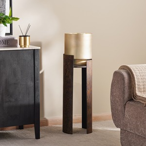 Portavelas de latón Vintage para decoración del hogar, centro de mesa elegante, soporte de vela decorativo para sala de estar y mesa de comedor - Product Image 6