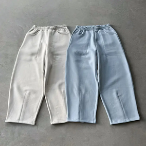 Uniforme scolaire brodé en deux pièces personnalisé unisexe avec fermeture éclair concevez votre propre ensemble de survêtements de jogging pour hommes - Product Image 3