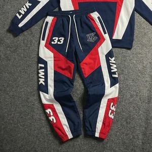 Conjunto Deportivo de Invierno con Logotipo Personalizado, Chaqueta Cortavientos, Pantalones Joggers, Sudadera Transpirable, Dos Piezas, Estilo Urbano, Unisex - Product Image 6