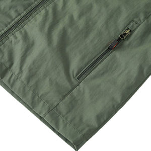 Chaqueta cortavientos para hombre sostenible personalizada OEM para exteriores a prueba de viento hecha en fábrica para uso en invierno Material de tela de nueva condición - Product Image 6